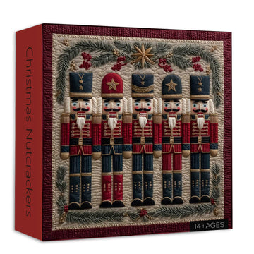 Christmas Nutcrackers Jigsaw Puzzle 1000 Pieces